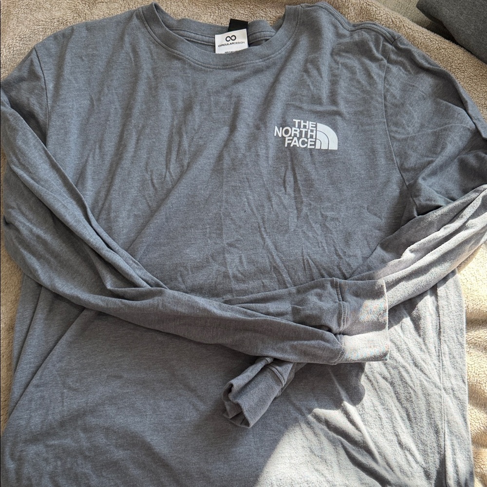 The North Face Long Sleeve Gray Tee